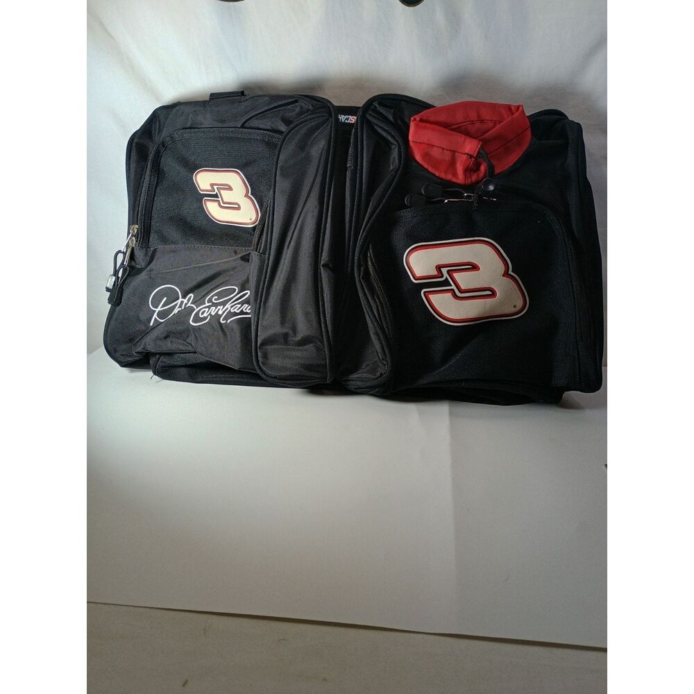 NASCAR #3 Dale Earnhardt 24” Duffle Bag, Multi Pocket Sport & Travel Bag